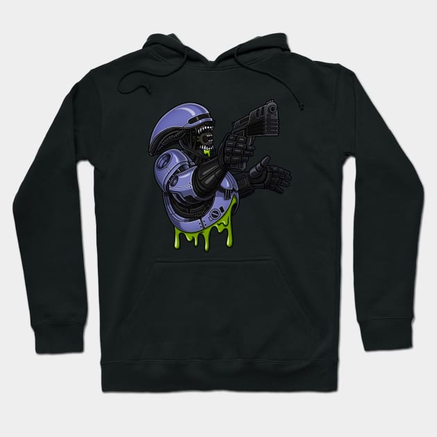 'XenoCop' Hoodie by CMatthewman